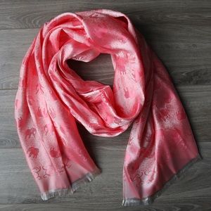 Pink Elephant Scarf